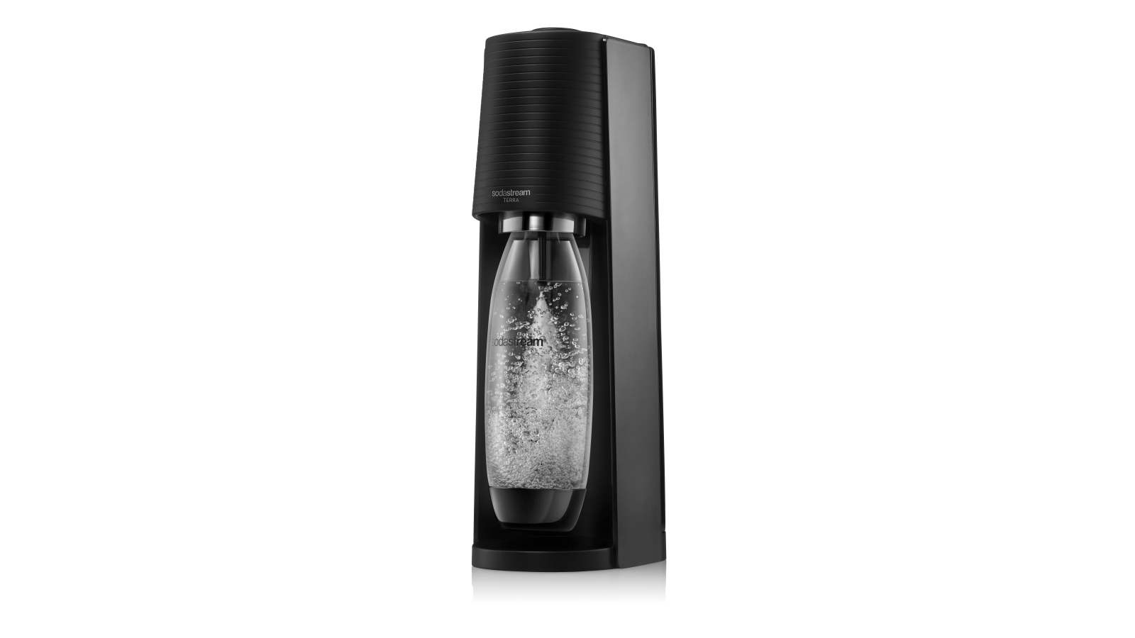 SodaStream Terra Sparkling Water Maker Black Harvey Norman