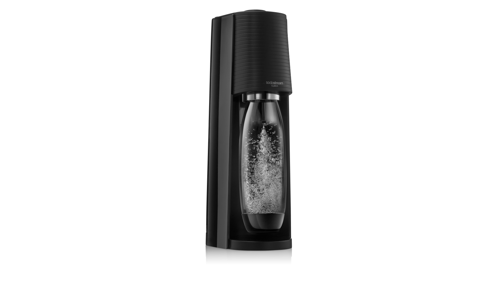 SodaStream Terra Sparkling Water Maker Black Harvey Norman