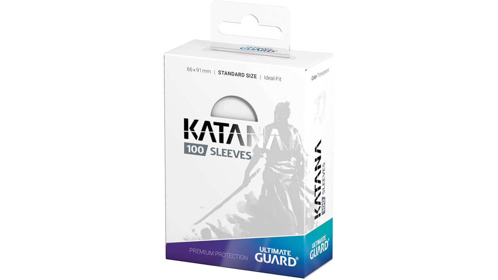 Ultimate Guard Katana Pack of 100 Standard Size Sleeves - White