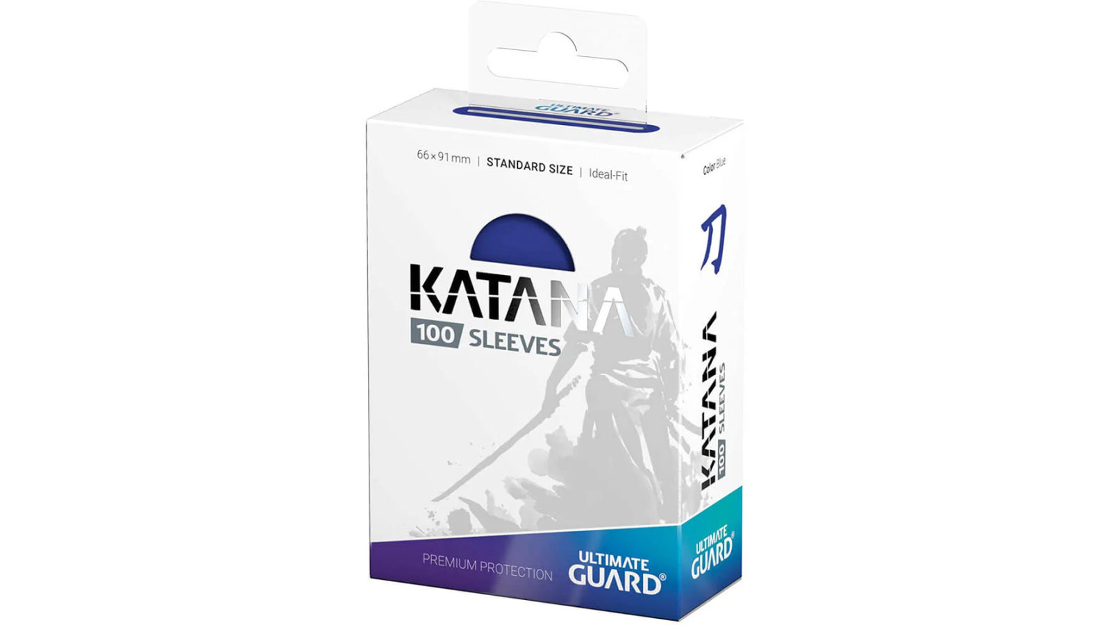 Ultimate Guard Katana Pack of 100 Standard Size Sleeves - Blue