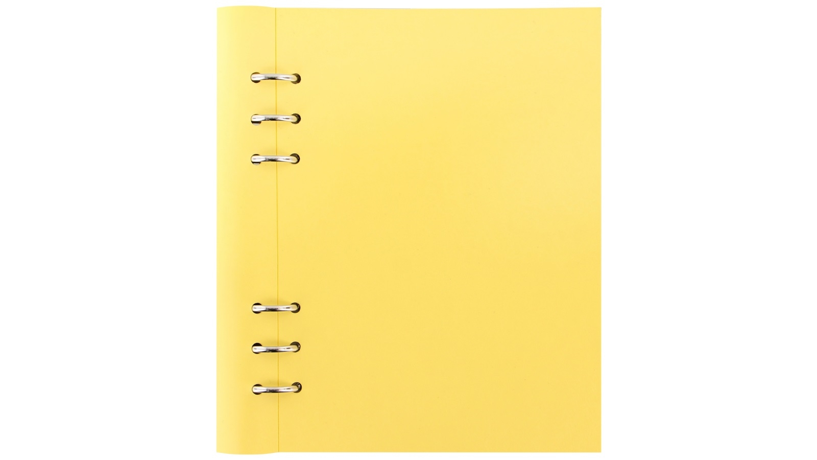 Filofax A5 Pastels Classic Clipbook - Lemon