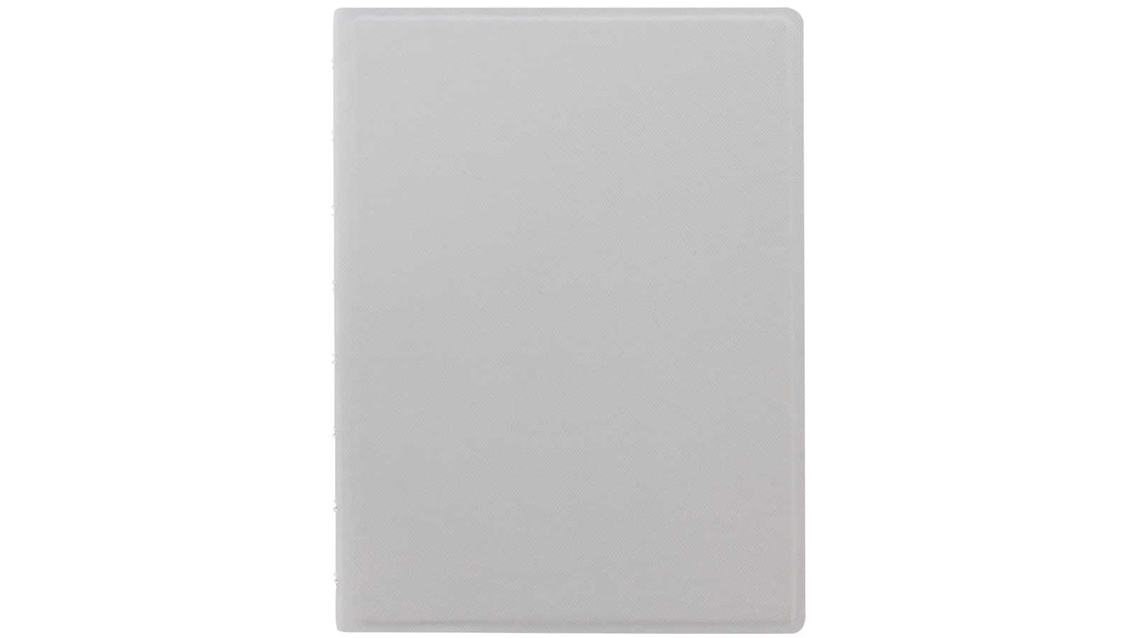 Filofax A5 Saffiano Fluro Notebook - Grey/Yellow