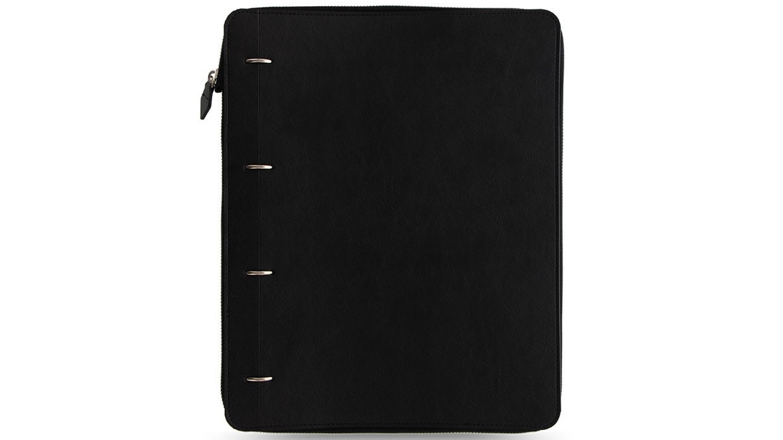 Filofax A4 Monochrome Classic Zip Clipbook - Black