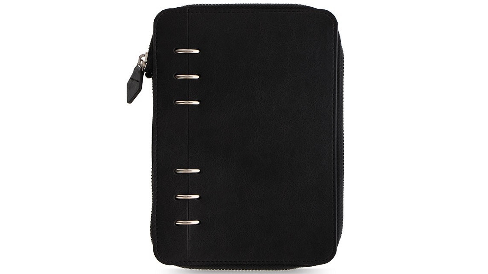 Filofax Monochrome Classic Personal Zip Clipbook - Black