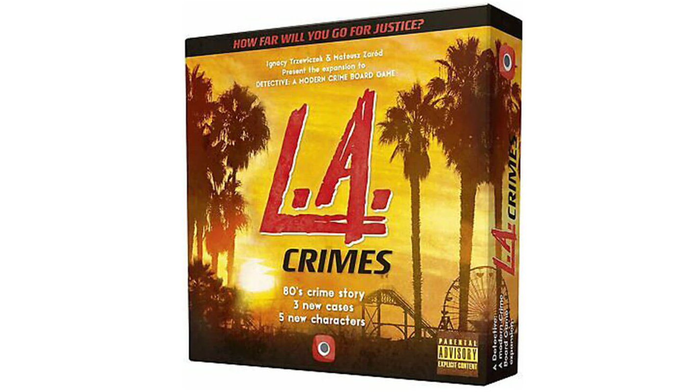 Detective L.A. Crimes Board Game