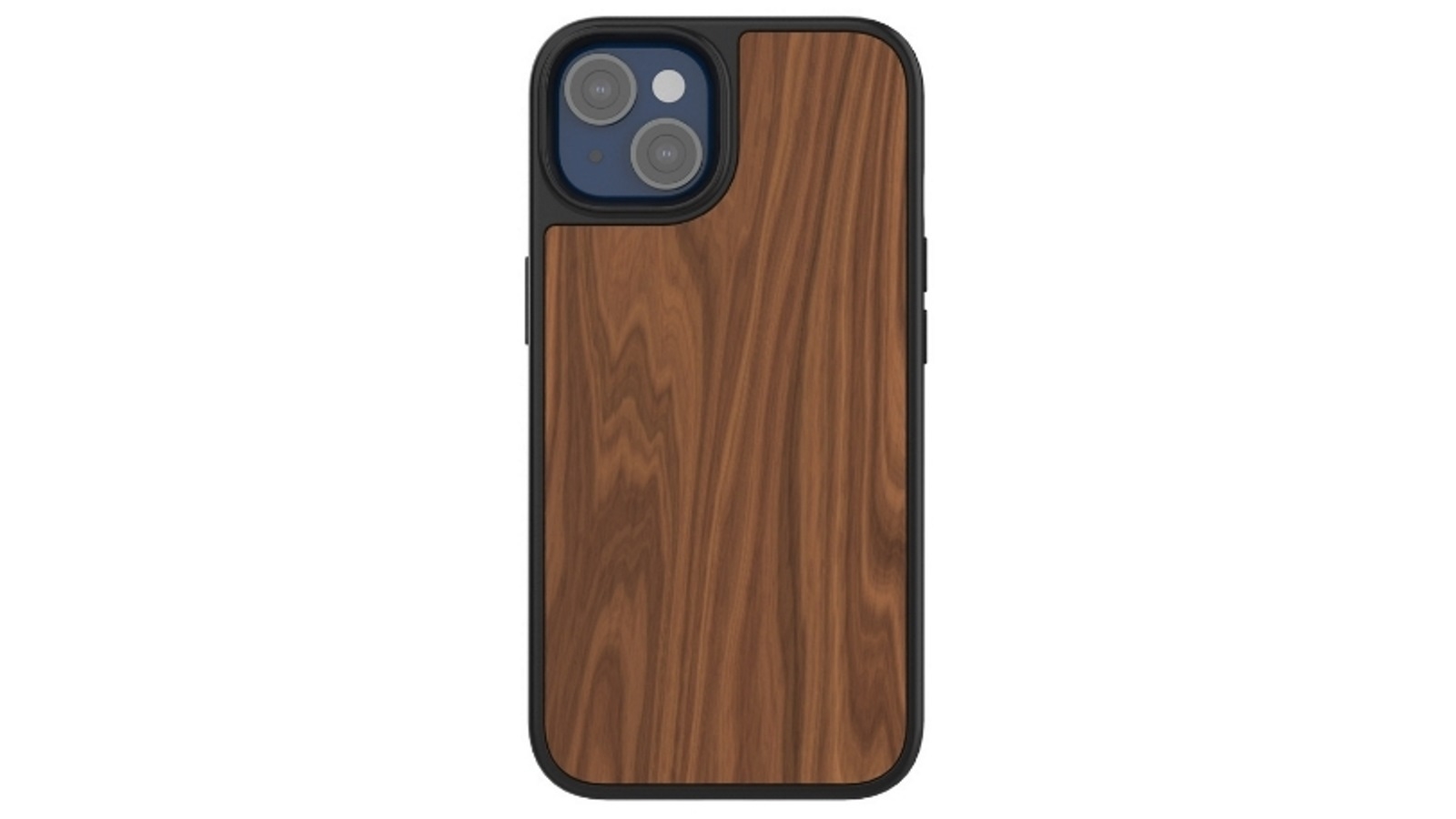3SIXT Impact Zero Black Case for iPhone 13 - Walnut