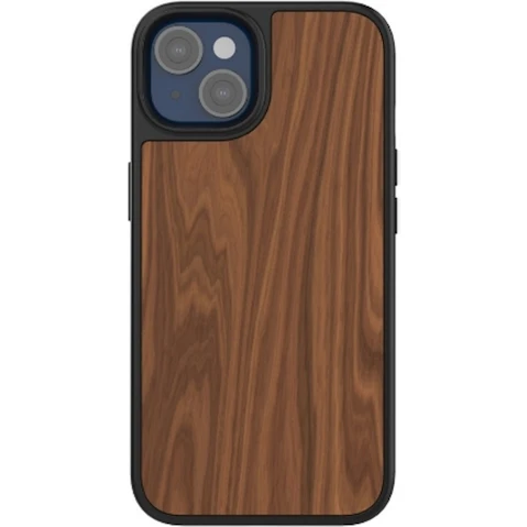 3SIXT Impact Zero Black Case for iPhone 13 - Walnut