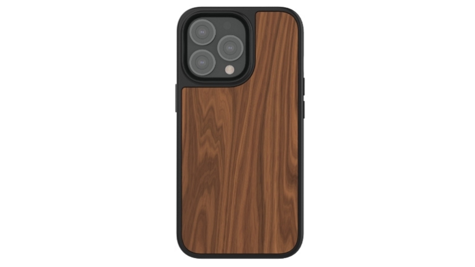 3SIXT Impact Zero Black Case for iPhone 13 Pro Max - Walnut