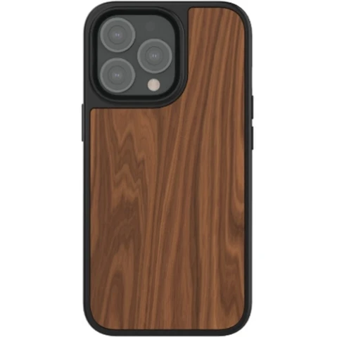 3SIXT Impact Zero Black Case for iPhone 13 Pro Max - Walnut