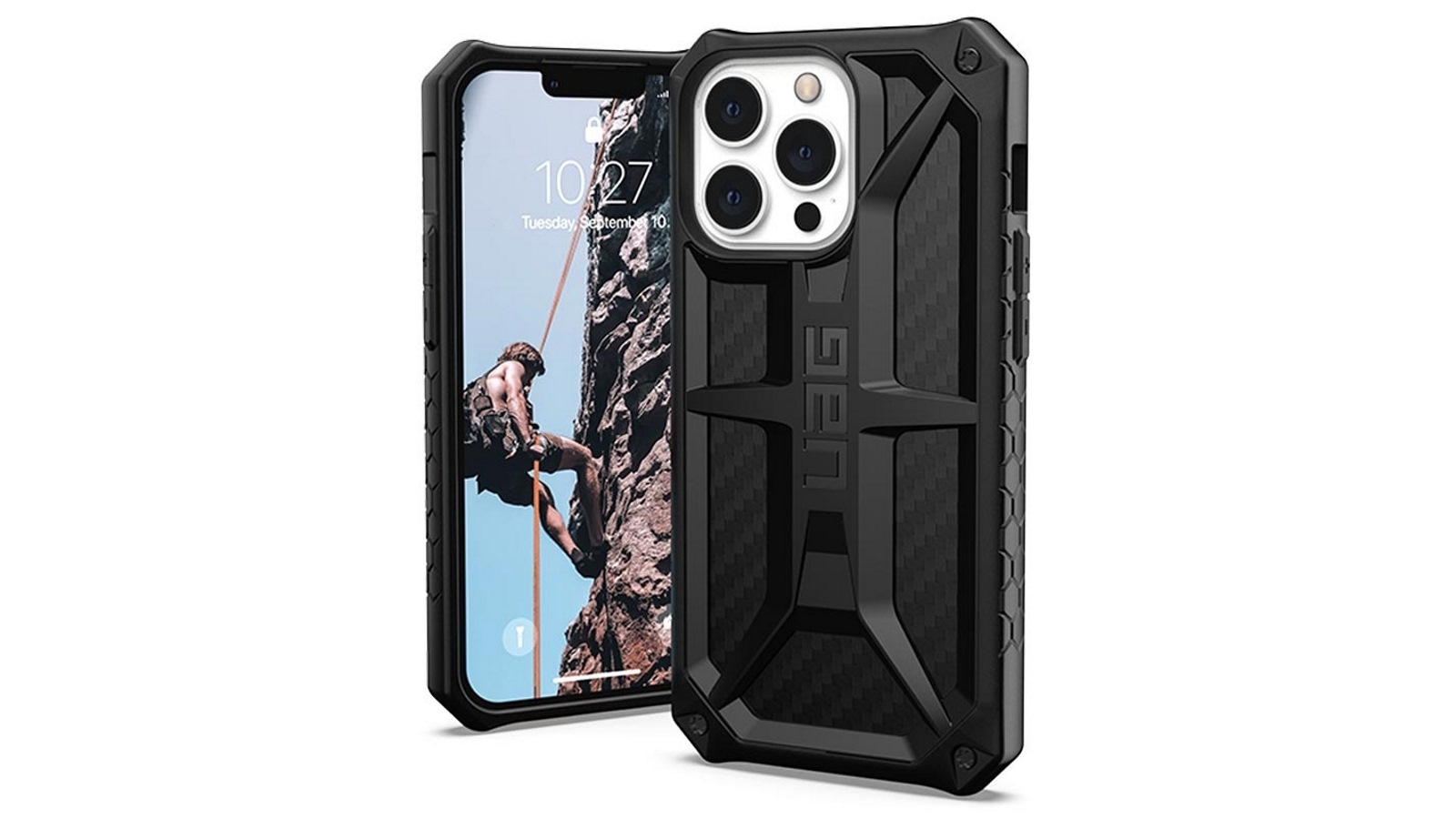 UAG Monarch Case for iPhone 13 Pro -  Carbon Fiber