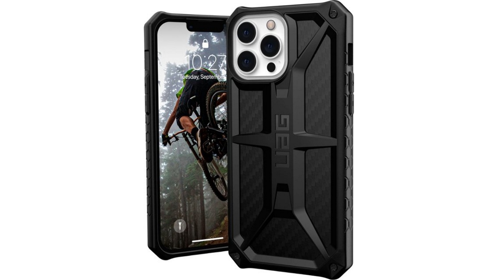 UAG Monarch Case for iPhone 13 Pro Max -  Carbon Fiber
