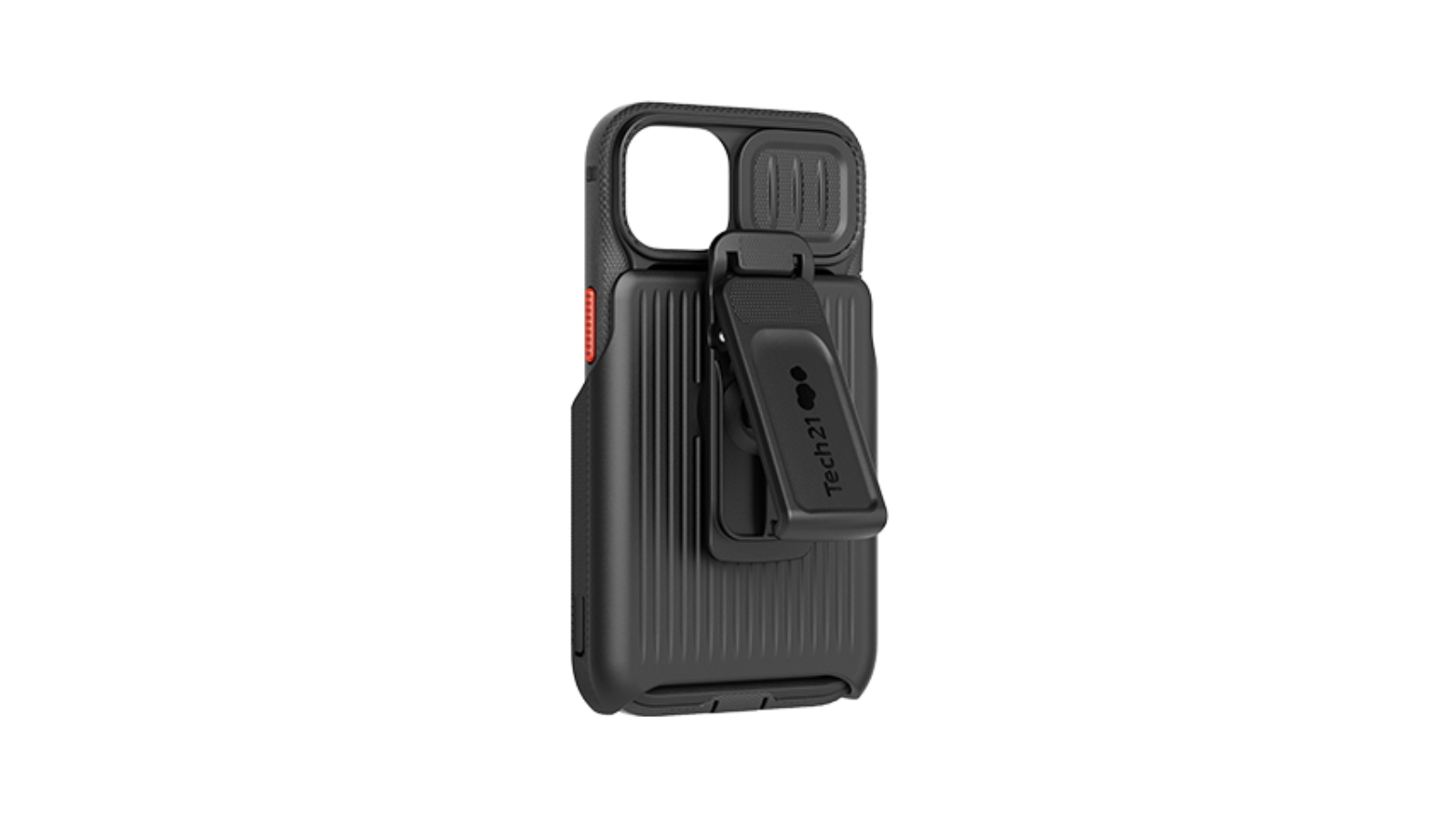 Tech21 EvoMax with Holster - iPhone 13 mini Case - Off Black