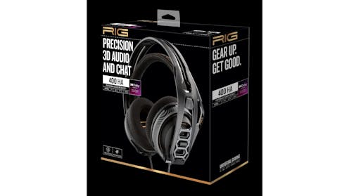 RIG 400 HA V2 Gaming Headset - Black | Harvey Norman