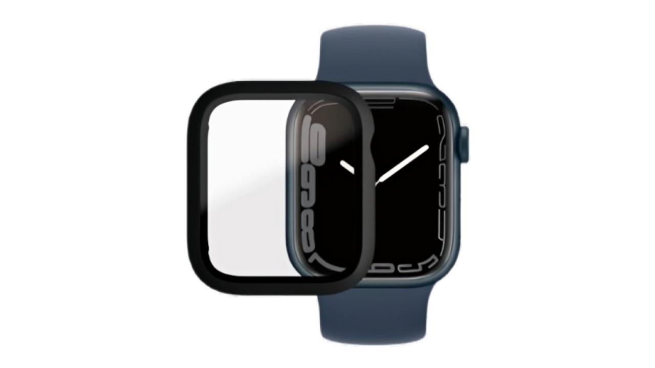 PanzerGlass Apple Watch 7/8/9 45mm Screen Protector - Black
