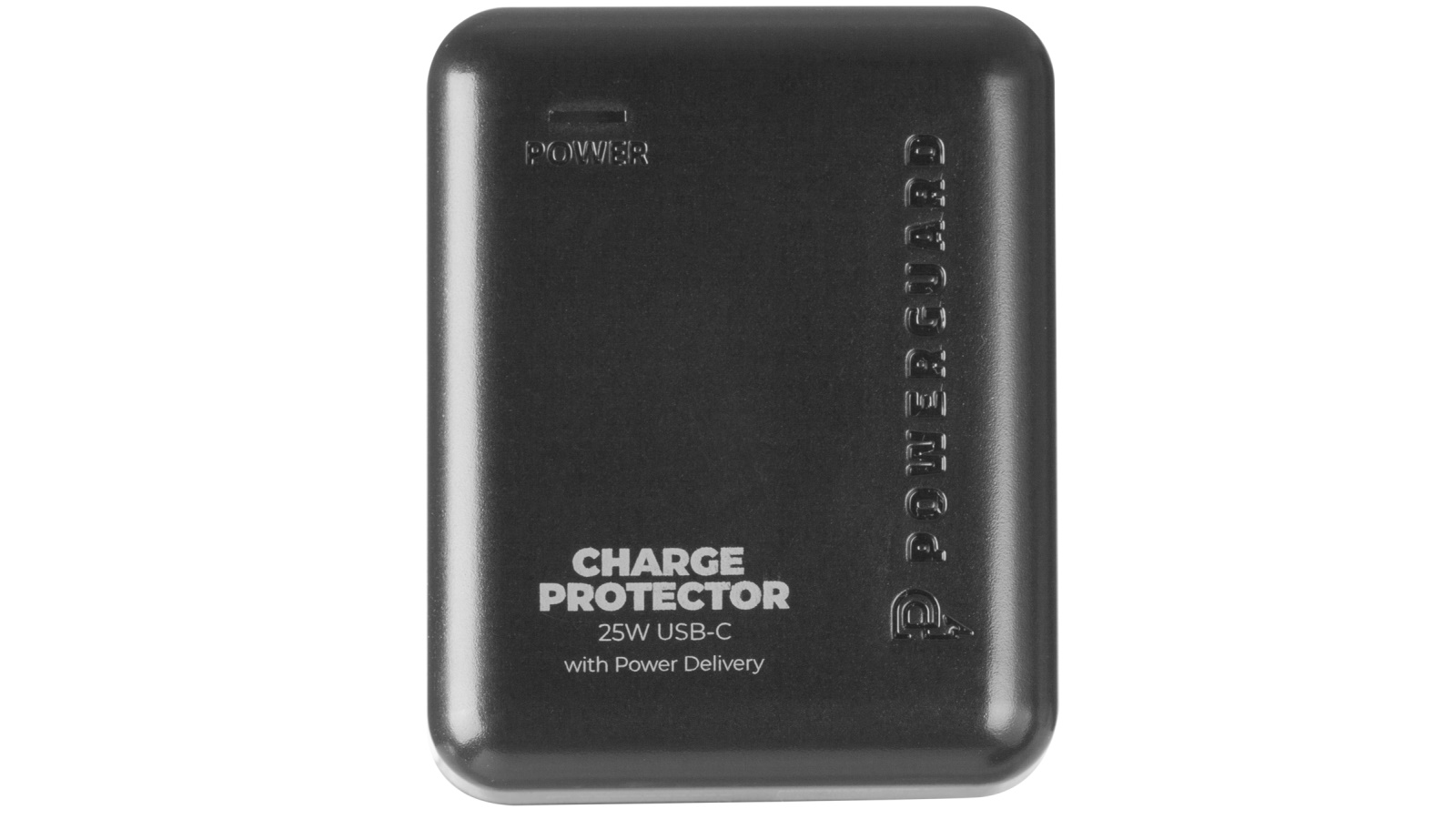 PowerGuard 25W Single USB-C Charge Protector with Power Delivery - Black