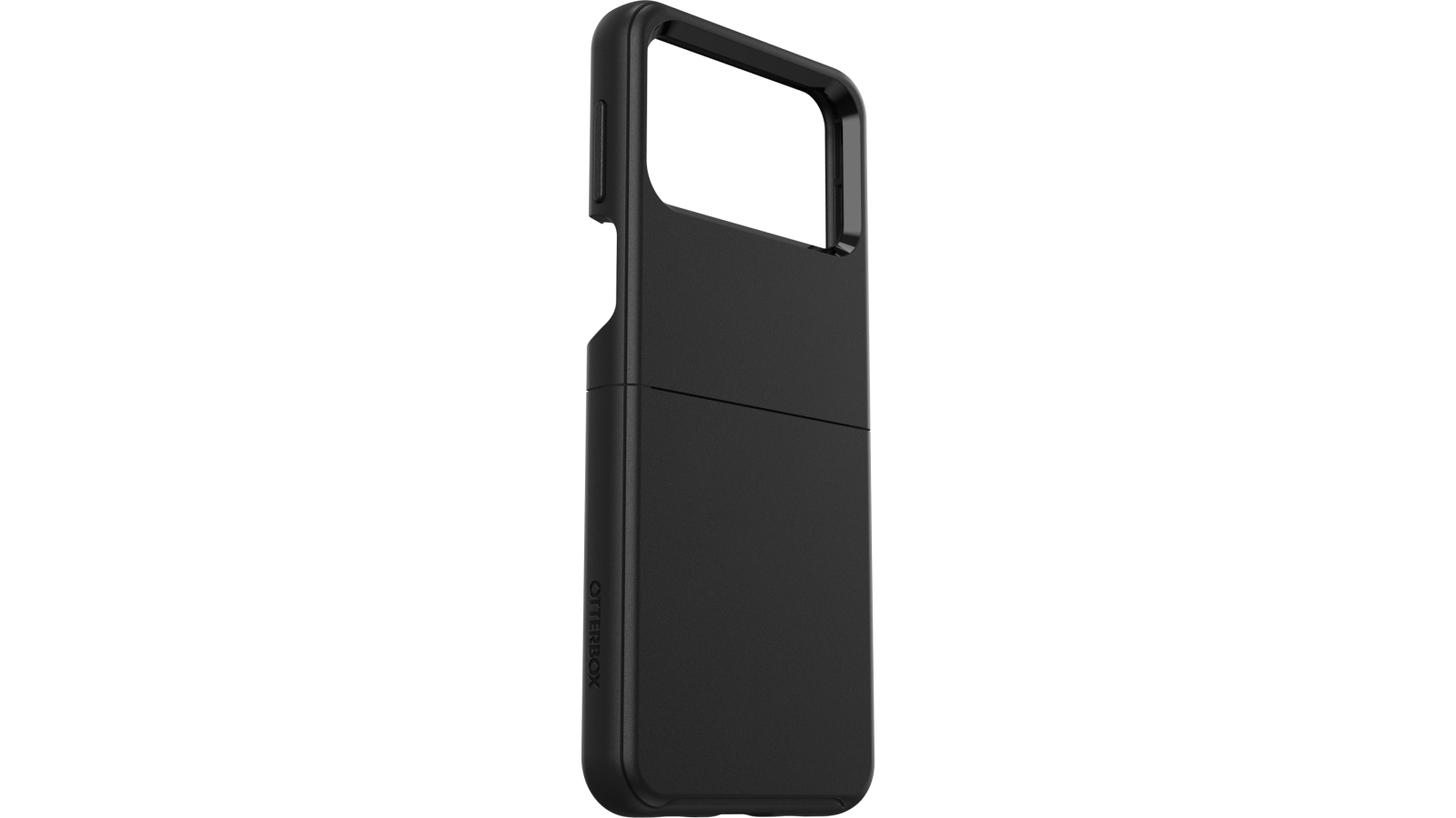 Black Galaxy Z Flip4 Case  OtterBox Symmetry Series Flex