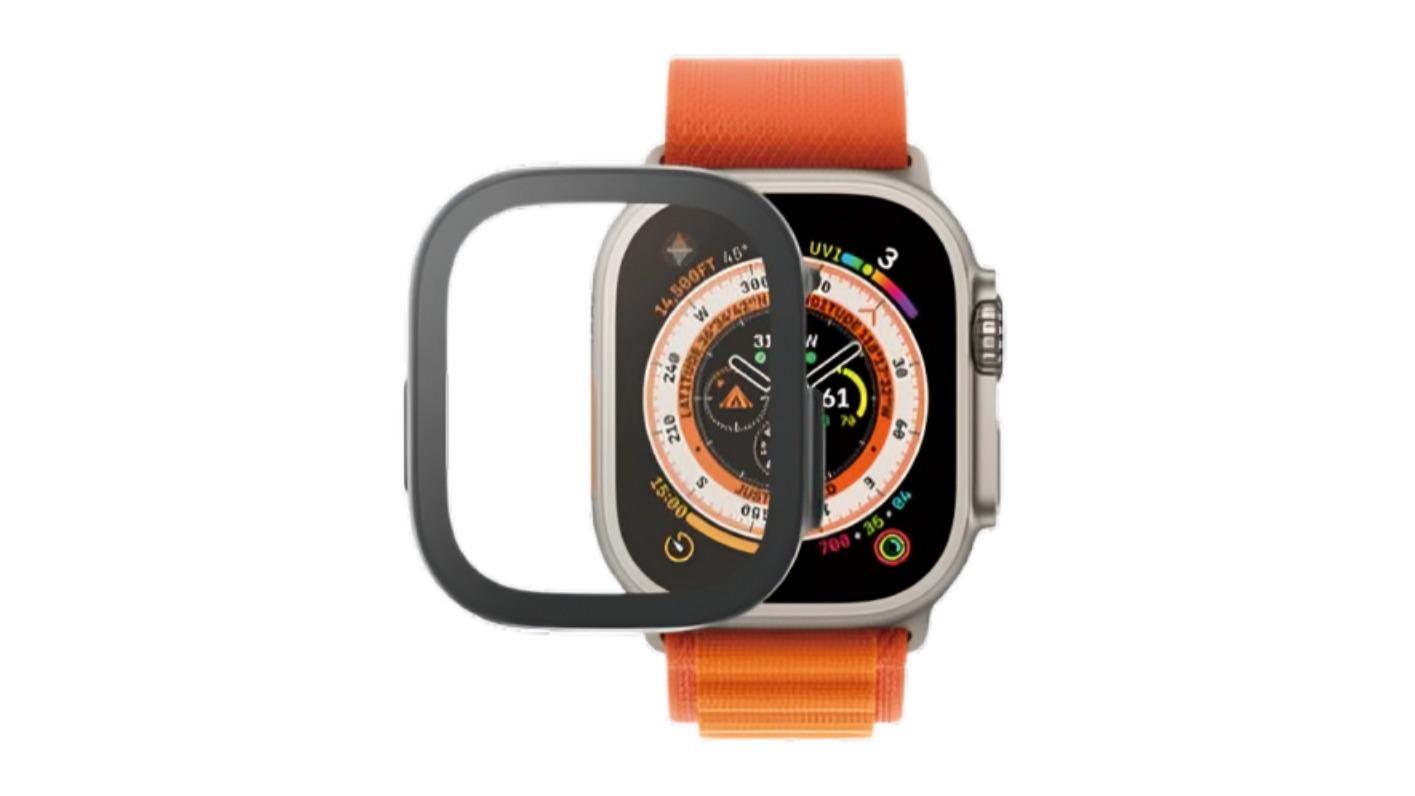 PanzerGlass Apple Watch Ultra 49mm Screen Protector - Black