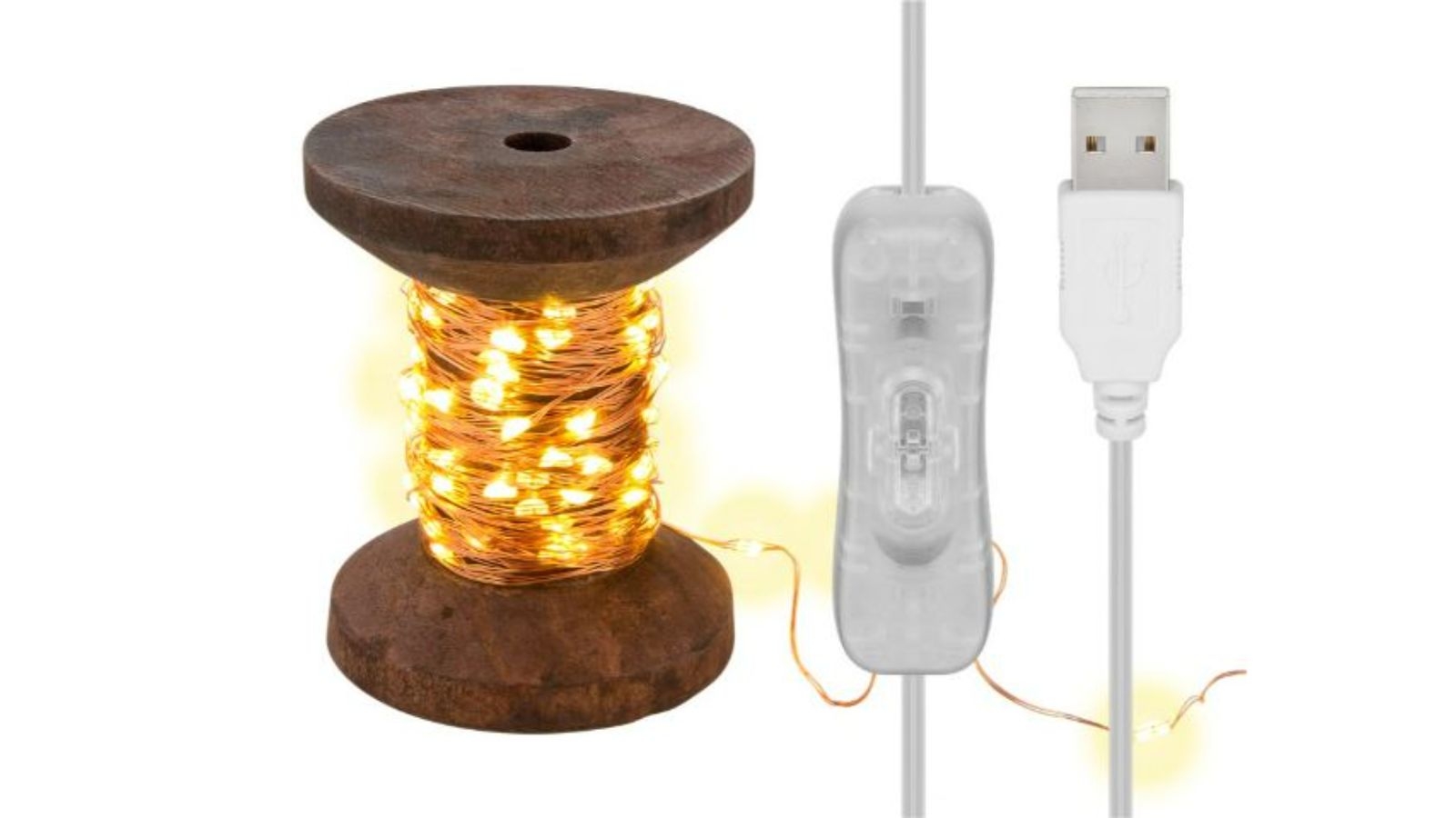 Goobay Yarn Bobbin LED Small Chain Light