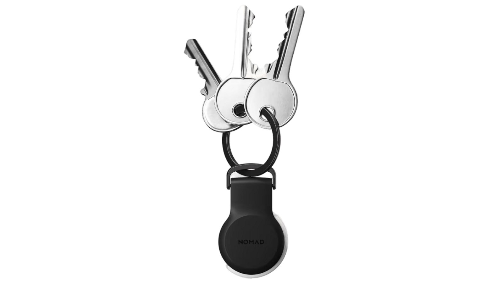 Nomad Sport Keychain Airtag Black Harvey Norman