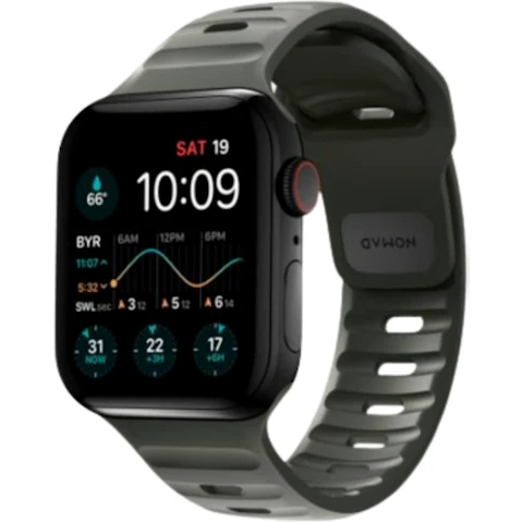 Nomad 41mm Apple Watch Sport Band - Ash Green