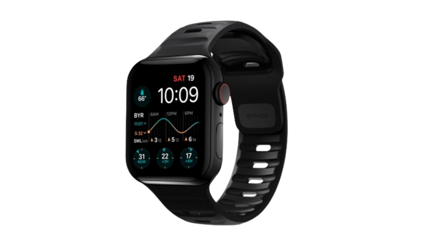 Nomad 45mm Apple Watch Sport Band - Black