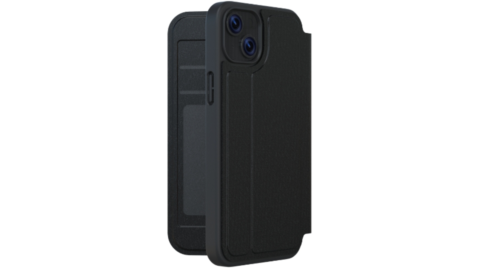 3SIXT iPhone 15 Plus SlimFolio MagSafe Phone Case - Black
