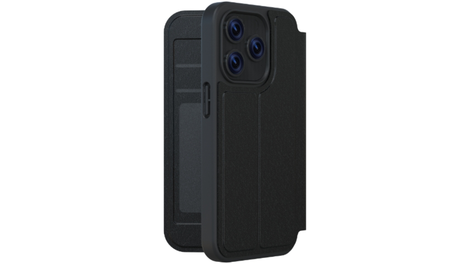 3SIXT iPhone 15 Pro SlimFolio MagSafe Phone Case - Black