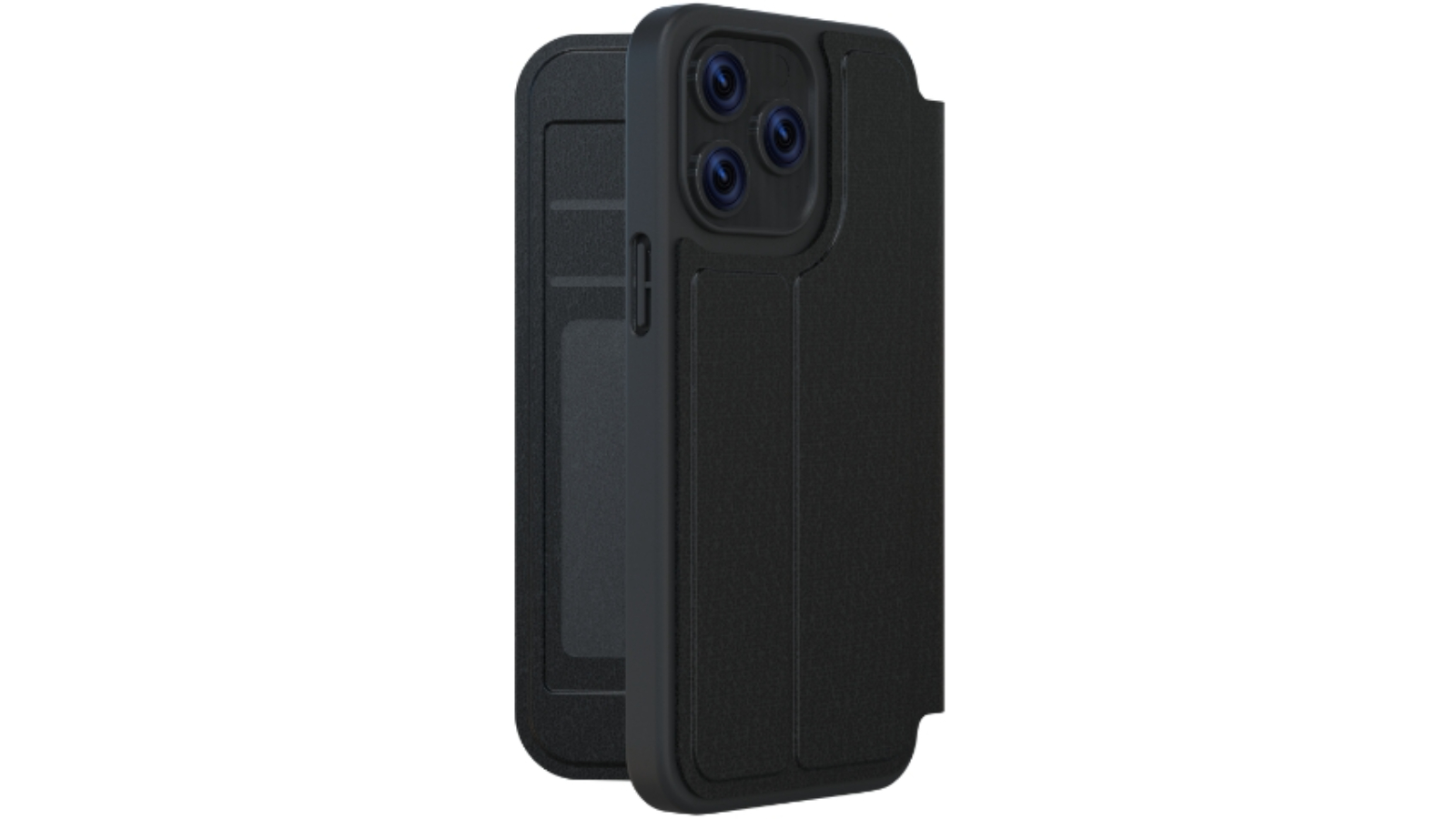 3SIXT SlimFolio iPhone 15 Pro Max MagSafe Phone Case - Black