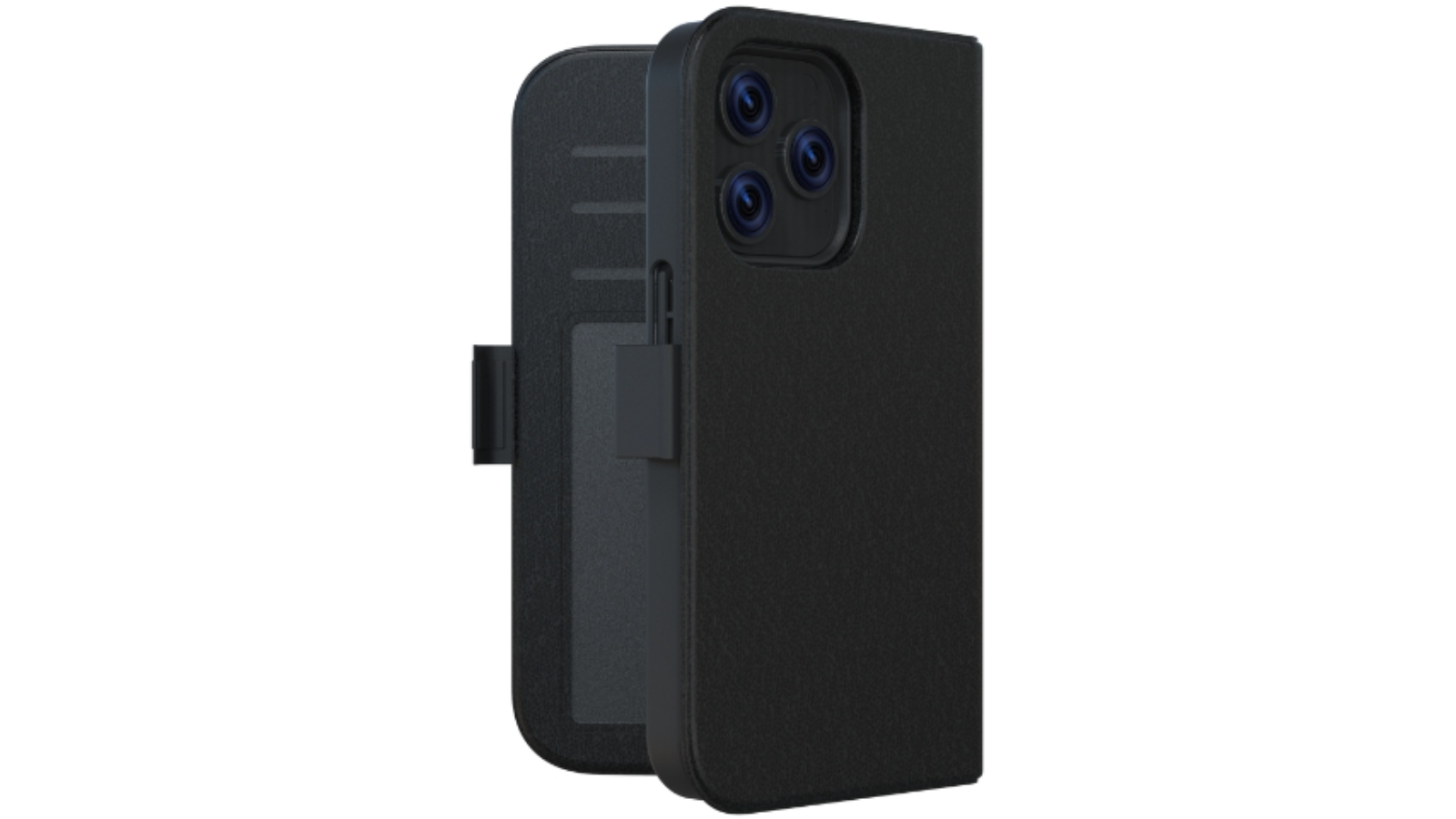 3SIXT iPhone 15 Pro Neo MagSafe Wallet Phone Case - Black