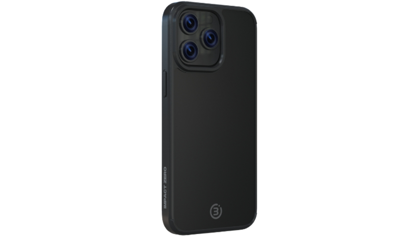 3SIXT iPhone 15 Pro Max MagSafe Impact Zero Phone Case - Clear Black