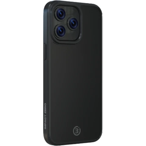 3SIXT iPhone 15 Pro Max MagSafe Impact Zero Phone Case - Clear Black
