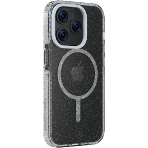3sixT Impact Zero Galaxy - iPhone 15 Pro (MS) - Clear/Glitter
