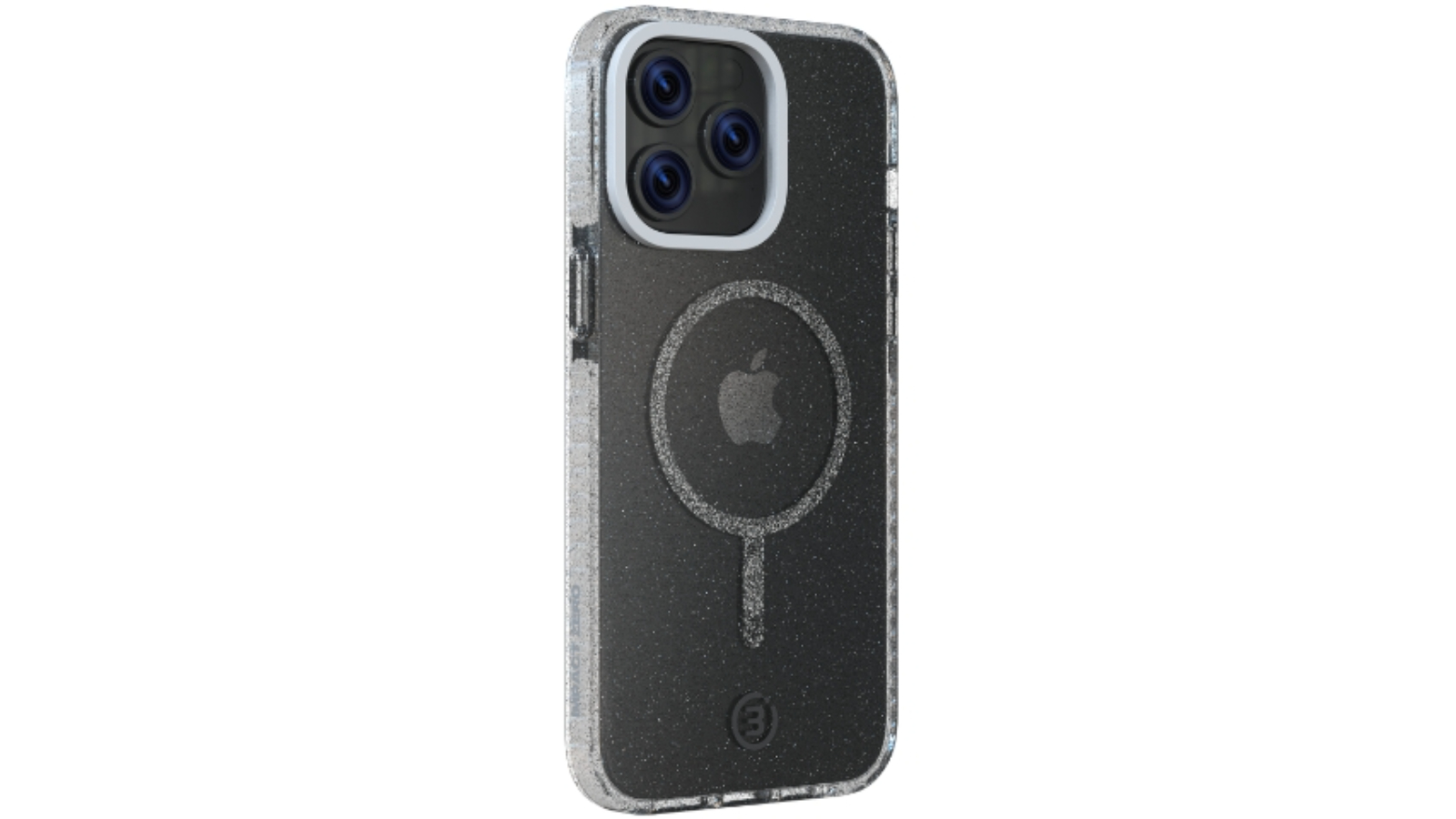 3SIXT iPhone 15 Pro Max Impact Zero MagSafe Phone Case - Clear Glitter