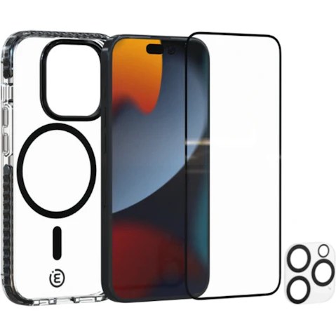 3SIXT iPhone 15 Pro Impact Zero Phone Case with Lens Protector - Clear