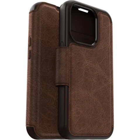 OtterBox iPhone 15 Plus Strada Magsafe Phone Case - Espresso