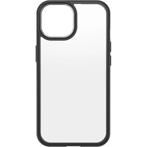 OtterBox iPhone 15 React Phone Case - Black Crystal