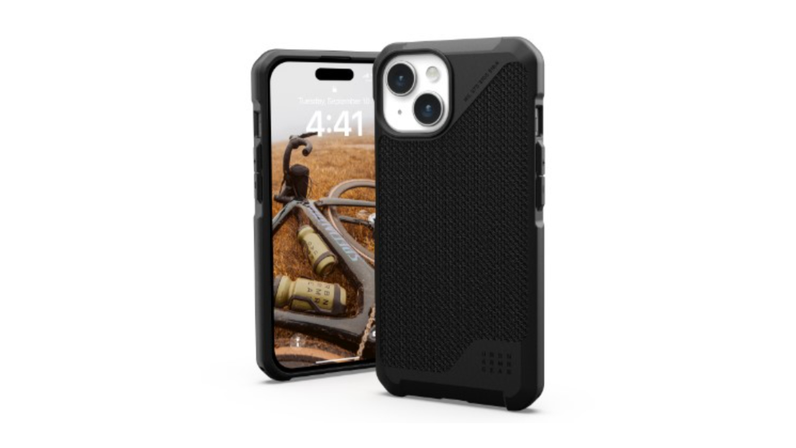 UAG Metropolis LT Kevlar Magsafe Phone Case iPhone 15  - Black