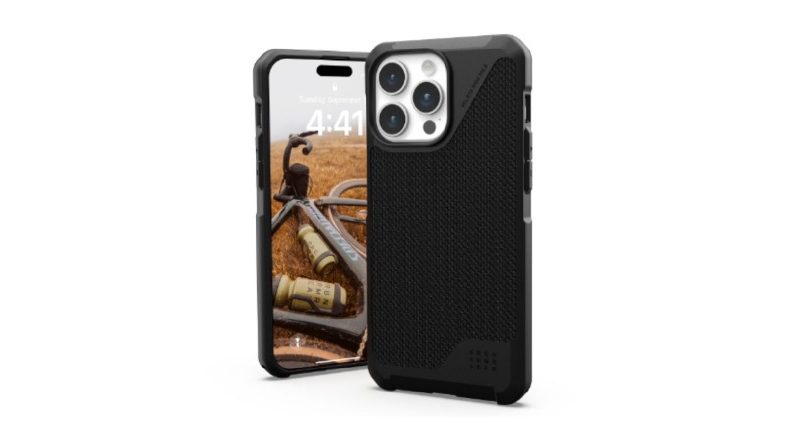 UAG iPhone 15 Pro Metropolis LT Kevlar Magsafe Phone Case - Black