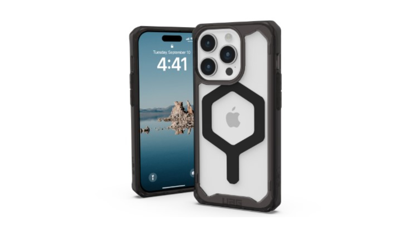 UAG iPhone 15 Pro Max Plyo Magsafe Phone Case Black/Black