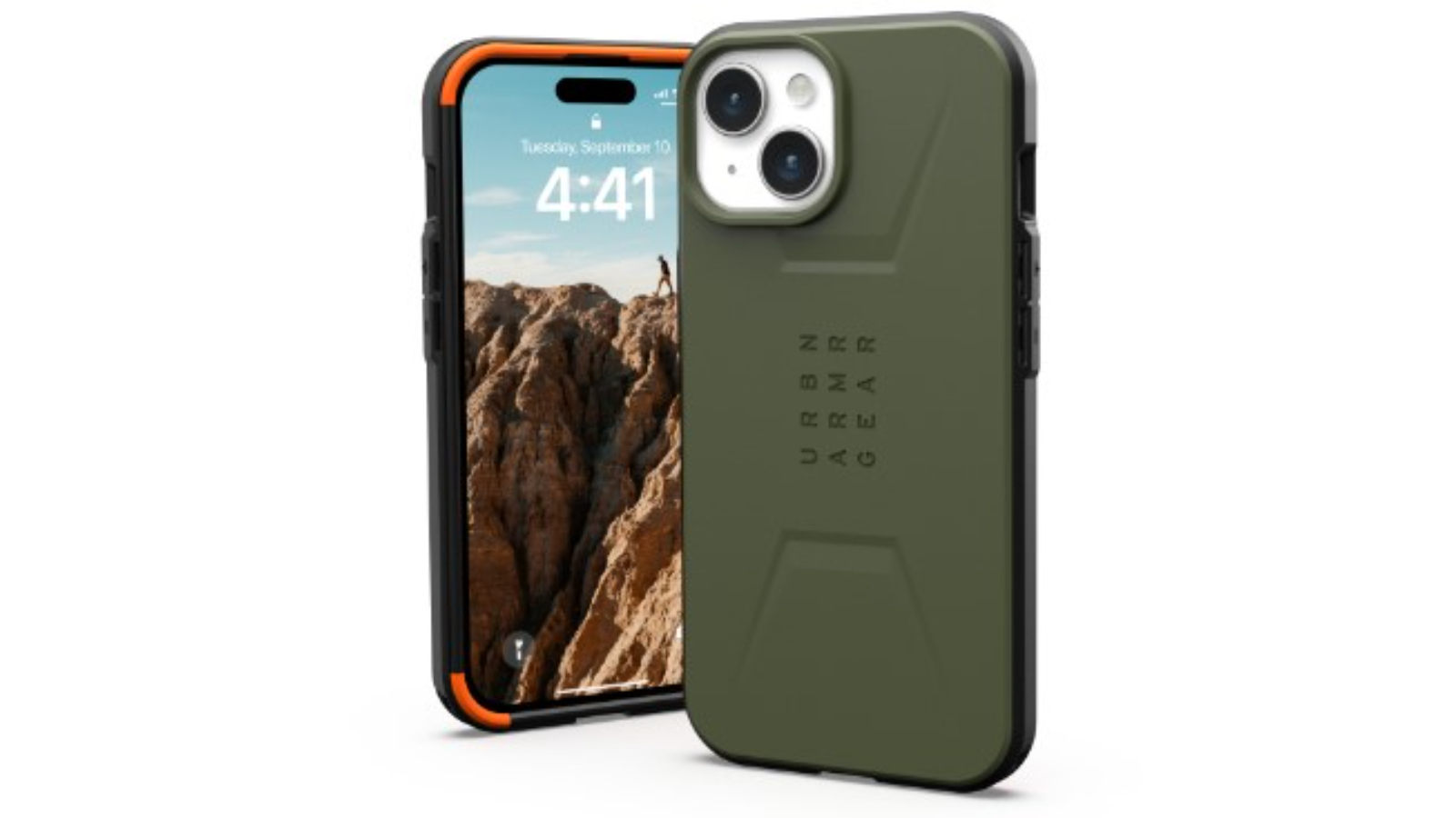 UAG iPhone 15 Plus Civilian Magsafe - Olive Drab