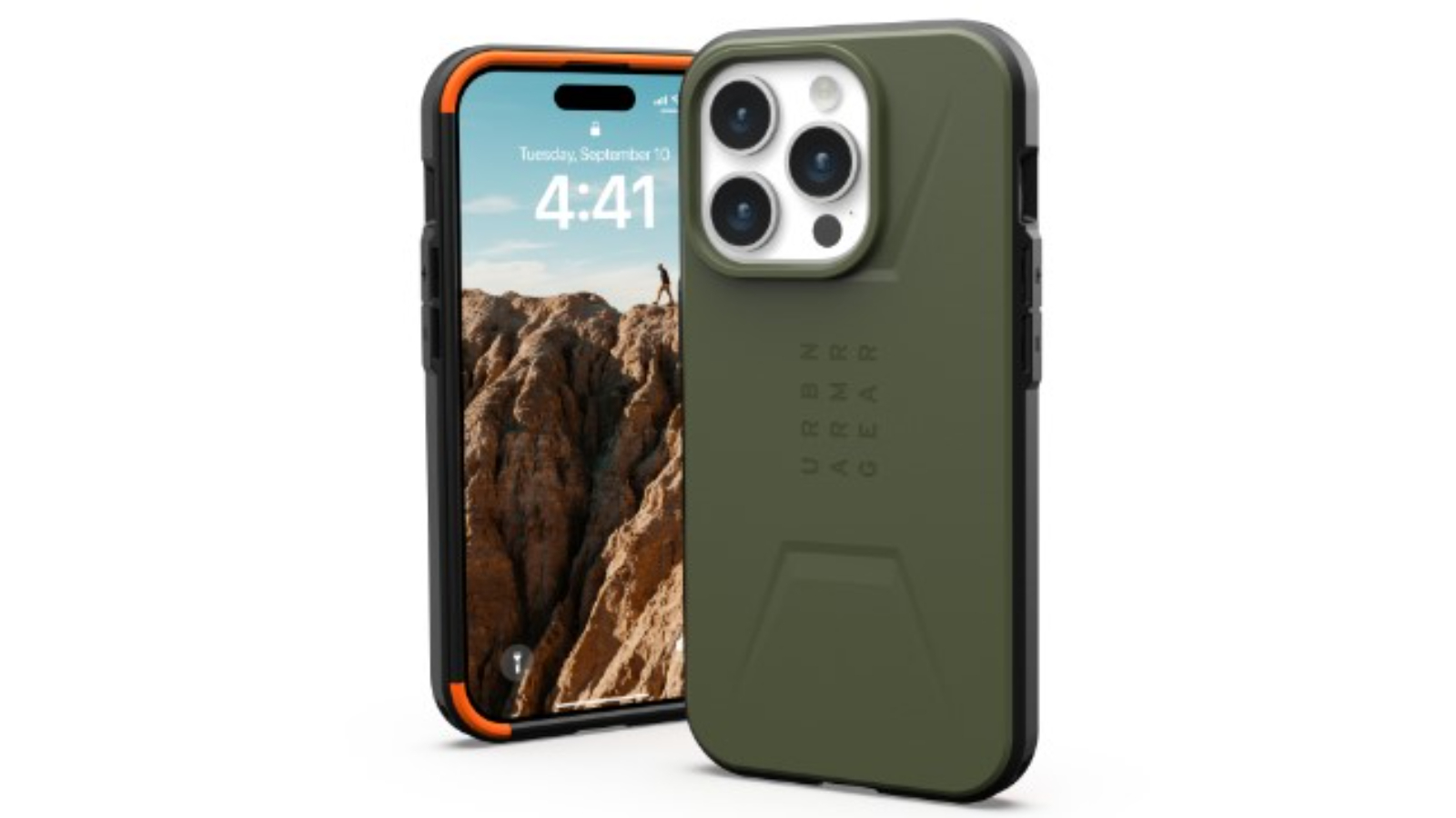 UAG iPhone 15 Pro Civilian Magsafe Phone Case - Olive Drab