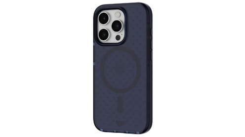 Tech21 iPhone 15 Pro EvoCheck Case with MagSafe Midnight Blue