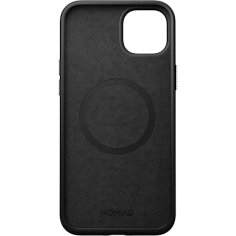 Nomad iPhone 15 Plus NMD Leather Case - Black