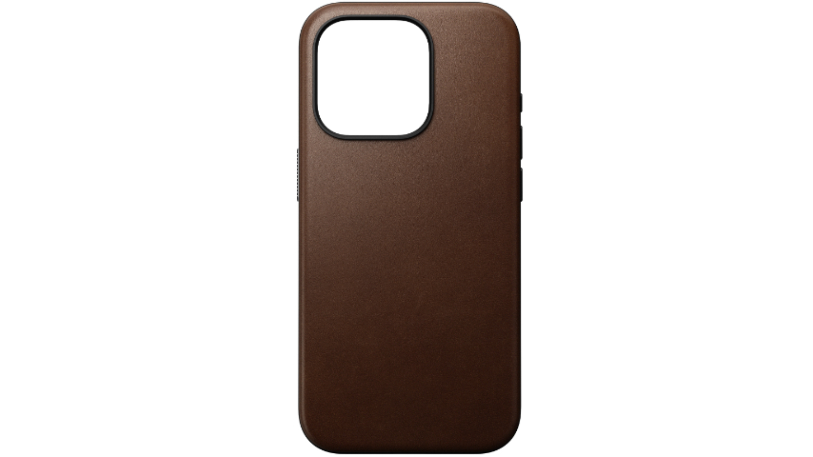 Nomad iPhone 15 Pro NMD Leather Case Brown Harvey Norman