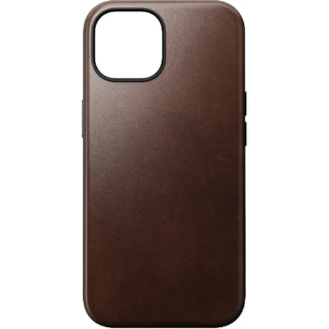 Nomad iPhone 15 Horween Leather Case - Brown