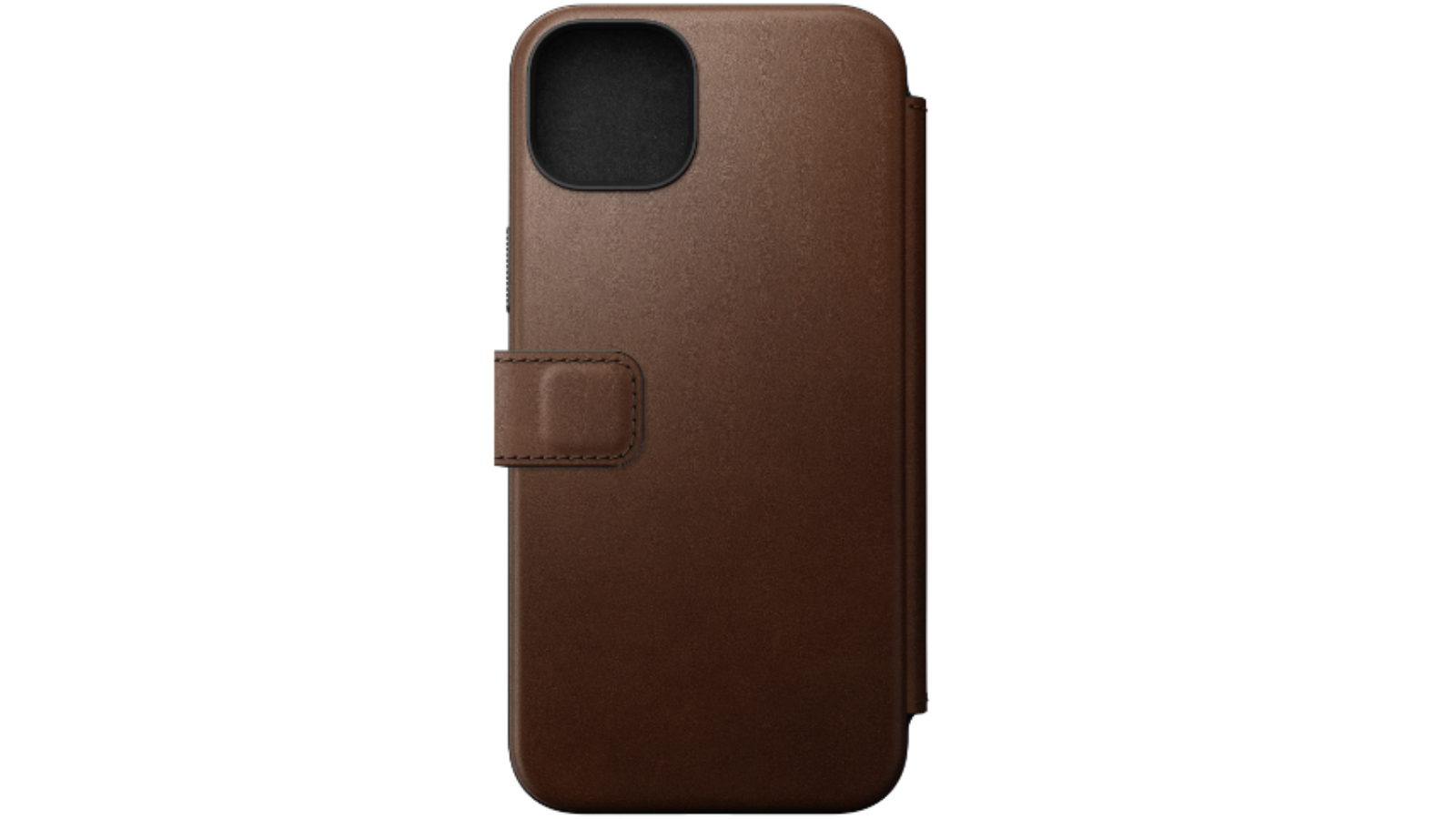 Nomad iPhone 15 Plus NMD Leather Folio - Brown