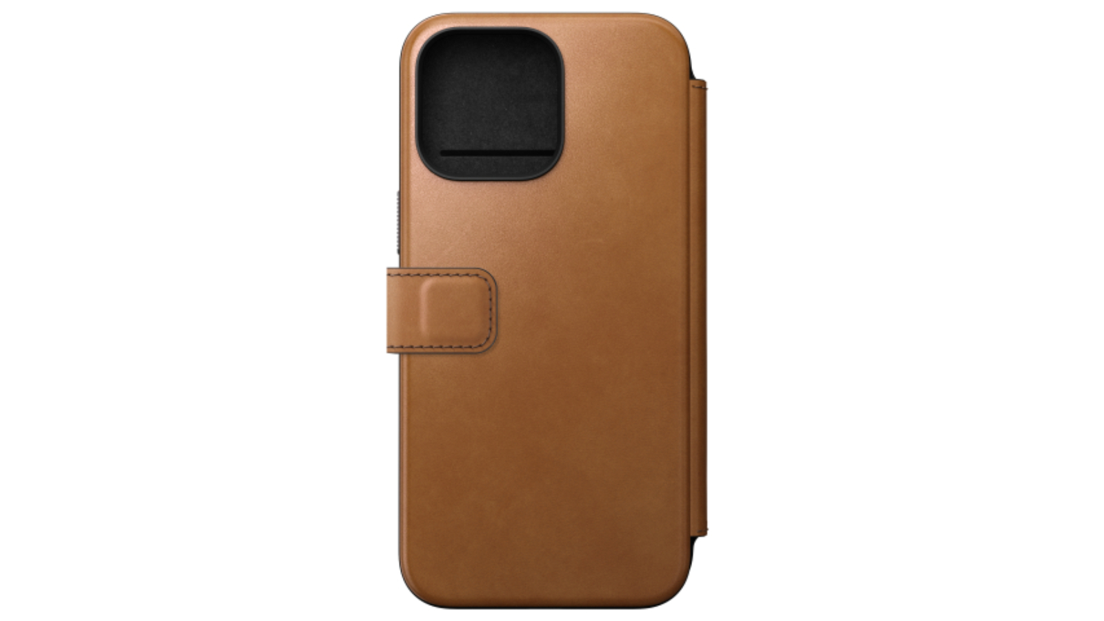 Nomad iPhone 15 Pro Max NMD Leather Folio - English Tan