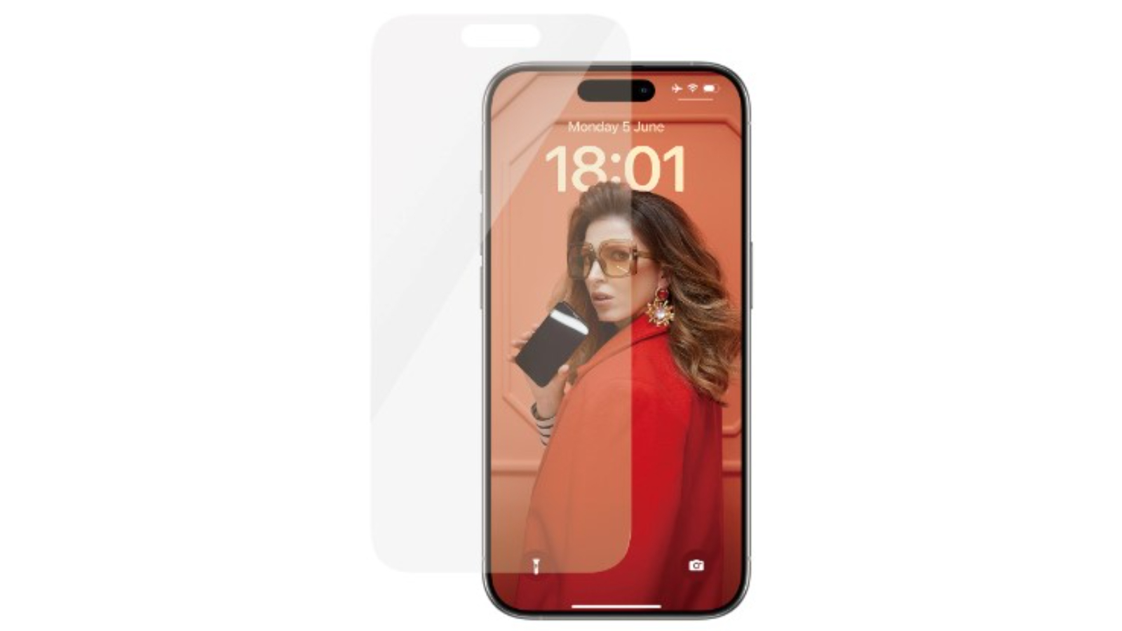 Panzer Glass Classic Fit Screen Protector - iPhone 15 Pro