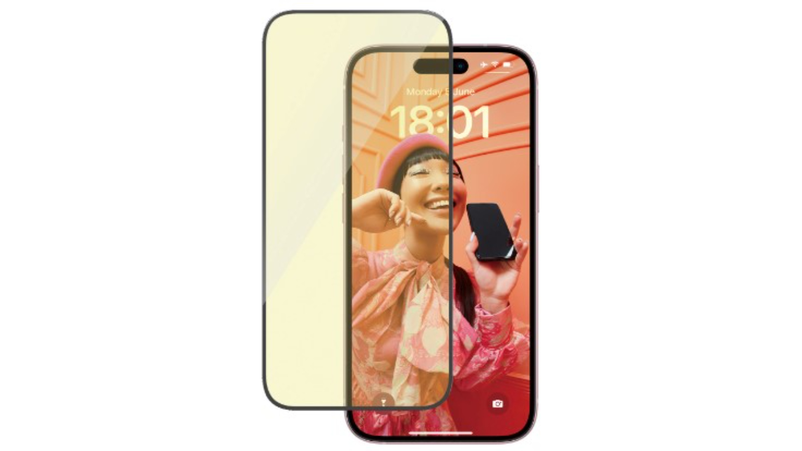 Panzer Glass UWF Anti-Bluelight/Reflective Screen Protector - iPhone 15