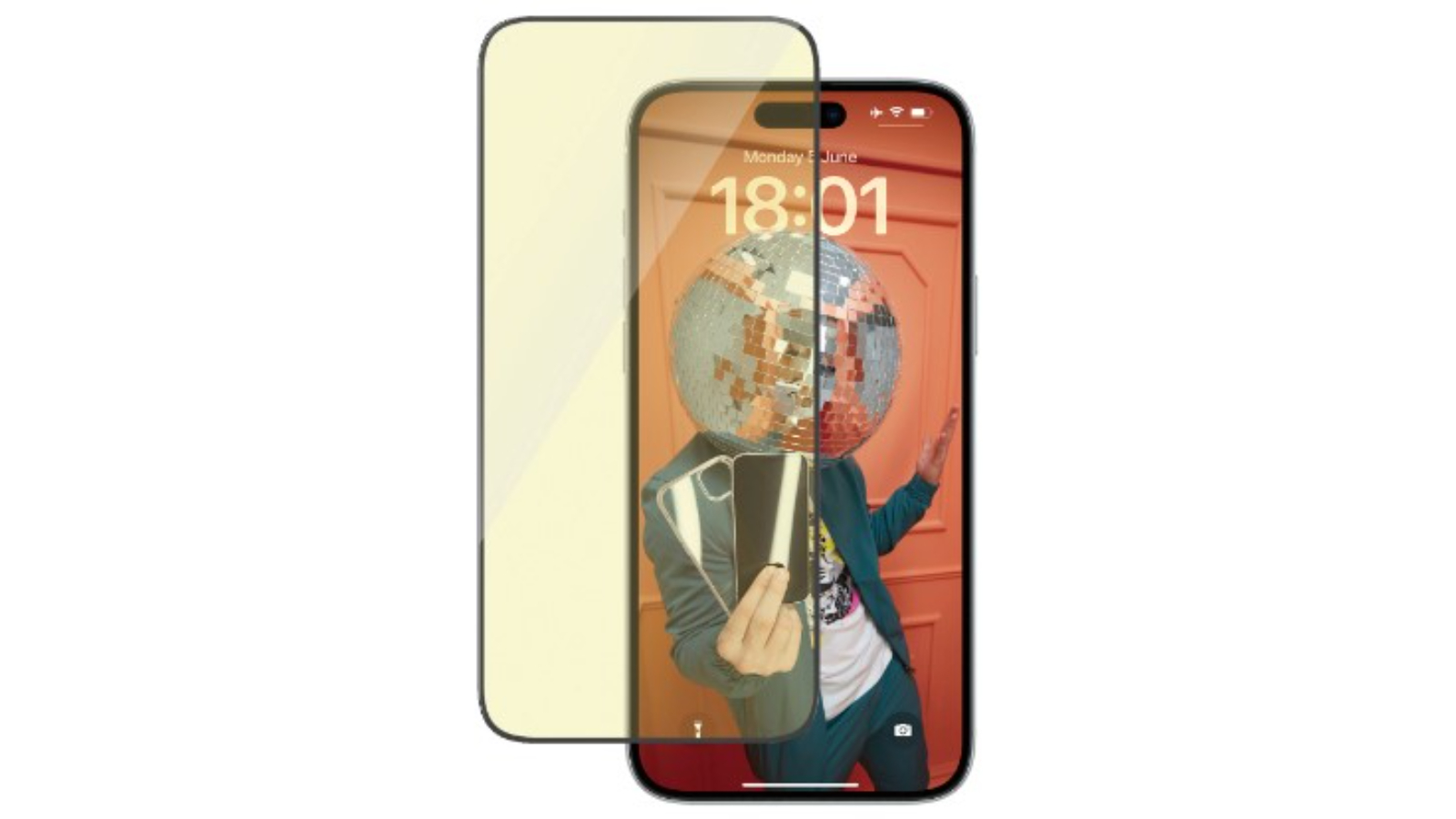 Panzer Glass UWF Anti-Bluelight/Reflective Screen Protector - iPhone 15 Plus